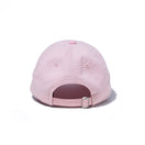 Youth 9TWENTY ウォッシュドコットン ニューヨーク・ヤンキース ピンク × ホワイト ハンドウォッシャブル