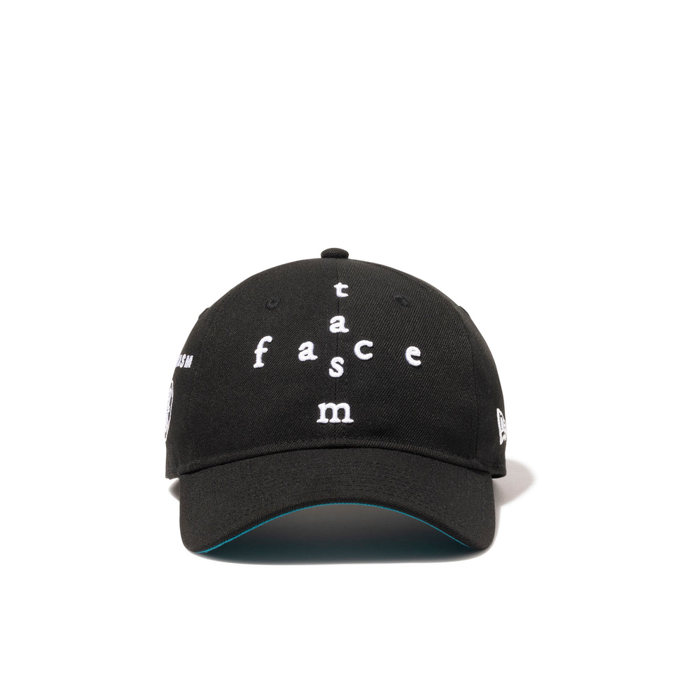 9TWENTY FACETASM FW23 ブラック シャークテイルアンダーバイザー