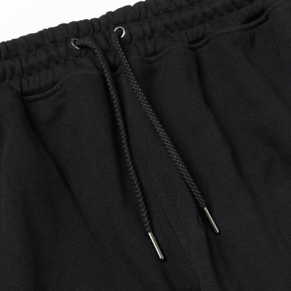 裏毛 オーバーサイズド スウェットパンツ JEAN MICHEL BASQUIAT ジャン=ミシェル・バスキア ブラック