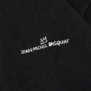 裏毛 オーバーサイズド スウェット プルオーバーフーディー JEAN MICHEL BASQUIAT ジャン=ミシェル・バスキア ブラック