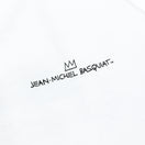 長袖 オーバーサイズド コットン Tシャツ JEAN MICHEL BASQUIAT ジャン=ミシェル・バスキア ホワイト