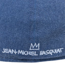 RC 59FIFTY Flat Visor JEAN MICHEL BASQUIAT ジャン=ミシェル・バスキア アシッドウォッシュ ネイビー