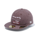 RC 59FIFTY Flat Visor JEAN MICHEL BASQUIAT ジャン=ミシェル・バスキア アシッドウォッシュ ブラウン