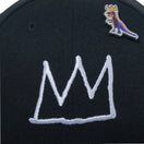 LP 59FIFTY JEAN MICHEL BASQUIAT ジャン=ミシェル・バスキア Crown ブラック