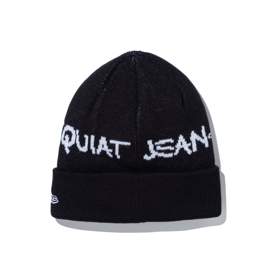 ベーシック カフニット JEAN MICHEL BASQUIAT ジャン=ミシェル・バスキア ニューヨーク・メッツ ブラック