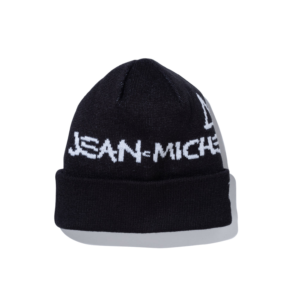 ベーシック カフニット JEAN MICHEL BASQUIAT ジャン=ミシェル・バスキア ニューヨーク・メッツ ブラック