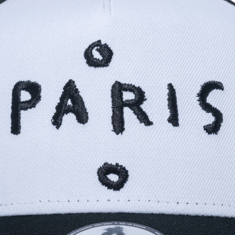9FORTY A-Frame JEAN MICHEL BASQUIAT ジャン=ミシェル・バスキア PARIS ホワイト/ブラック