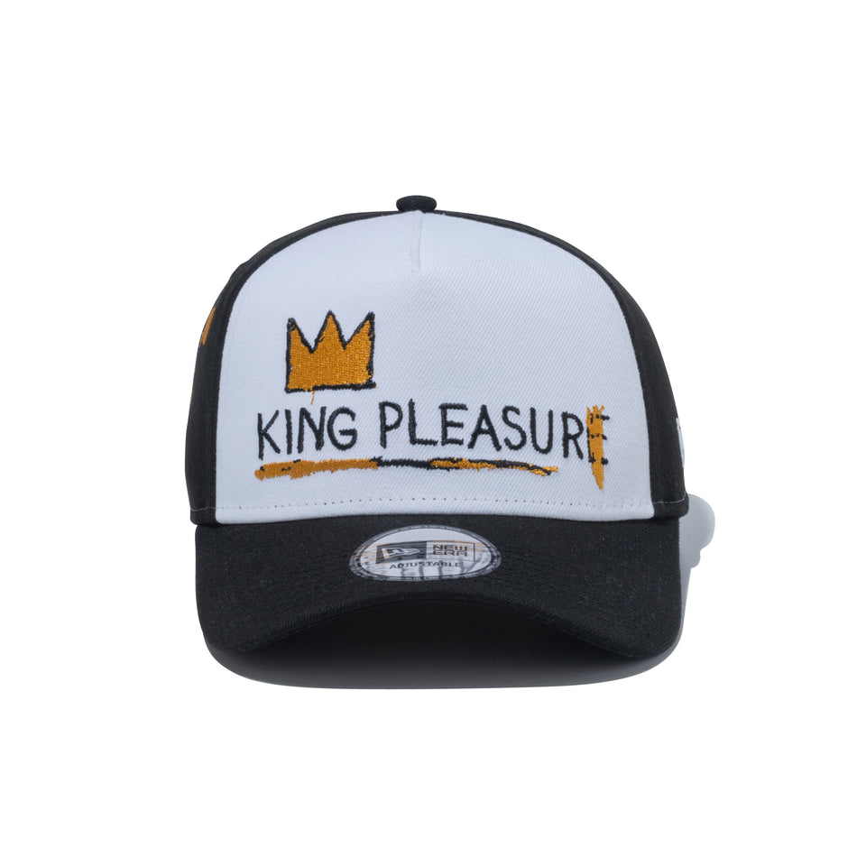 9FORTY A-Frame JEAN MICHEL BASQUIAT ジャン=ミシェル・バスキア KING PLEASURE ホワイト/ブラック