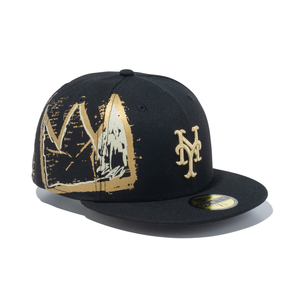 59FIFTY JEAN MICHEL BASQUIAT ジャン=ミシェル・バスキア ニューヨーク・メッツ ブラック