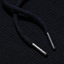 オーバーサイズド ワッフル プルオーバーフーディー BLACK LABEL FW23 ブラック