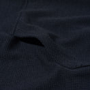 オーバーサイズド ワッフル プルオーバーフーディー BLACK LABEL FW23 ブラック