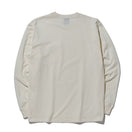 長袖 ポケット Tシャツ BLACK LABEL FW23 フラッグロゴ オフホワイト