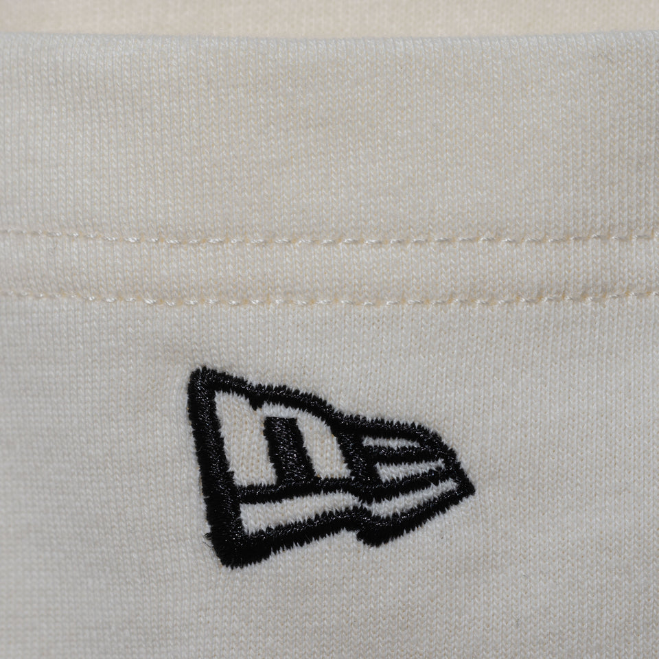 長袖 ポケット Tシャツ BLACK LABEL FW23 フラッグロゴ オフホワイト
