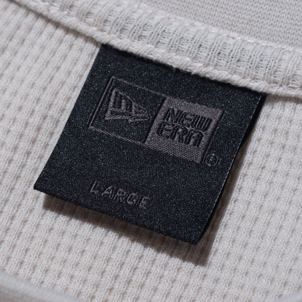 長袖 オーバーサイズド ワッフルTシャツ BLACK LABEL FW23 ストーン