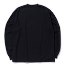 長袖 オーバーサイズド ワッフルTシャツ BLACK LABEL FW23 ブラック