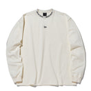 長袖 オーバーサイズド Tシャツ BLACK LABEL FW23 ジャカードロゴ オフホワイト