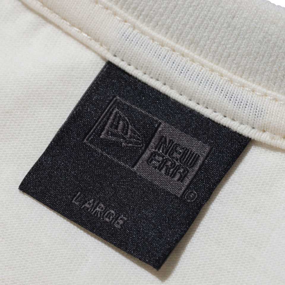 長袖 オーバーサイズド Tシャツ BLACK LABEL FW23 ジャカードロゴ オフホワイト