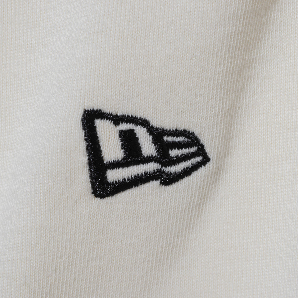 長袖 オーバーサイズド Tシャツ BLACK LABEL FW23 ジャカードロゴ オフホワイト