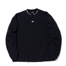 長袖 オーバーサイズド Tシャツ BLACK LABEL FW23 ジャカードロゴ ブラック