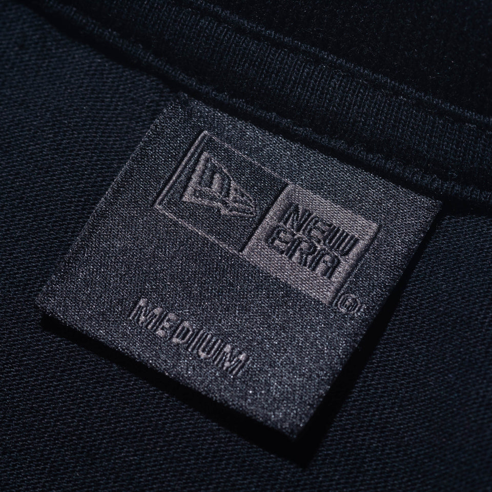 長袖 オーバーサイズド Tシャツ BLACK LABEL FW23 ジャカードロゴ ブラック