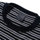 長袖 オーバーサイズド ボーダーTシャツ BLACK LABEL FW23 ブラック