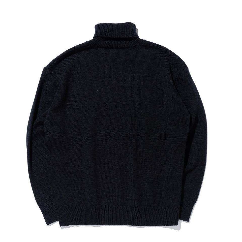 ハイネック ニット BLACK LABEL FW23 ブラック