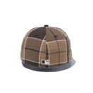 59FIFTY BLACK LABEL FW23 アトランタ・ブレーブス マルチチェック カーキ