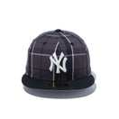 59FIFTY BLACK LABEL FW23 ニューヨーク・ヤンキース マルチチェック ブラック