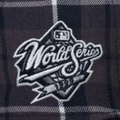 59FIFTY BLACK LABEL FW23 ニューヨーク・ヤンキース マルチチェック ブラック