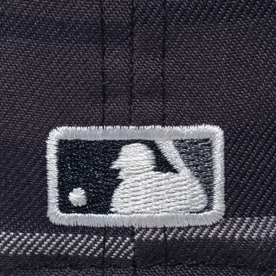 59FIFTY BLACK LABEL FW23 ニューヨーク・ヤンキース マルチチェック ブラック