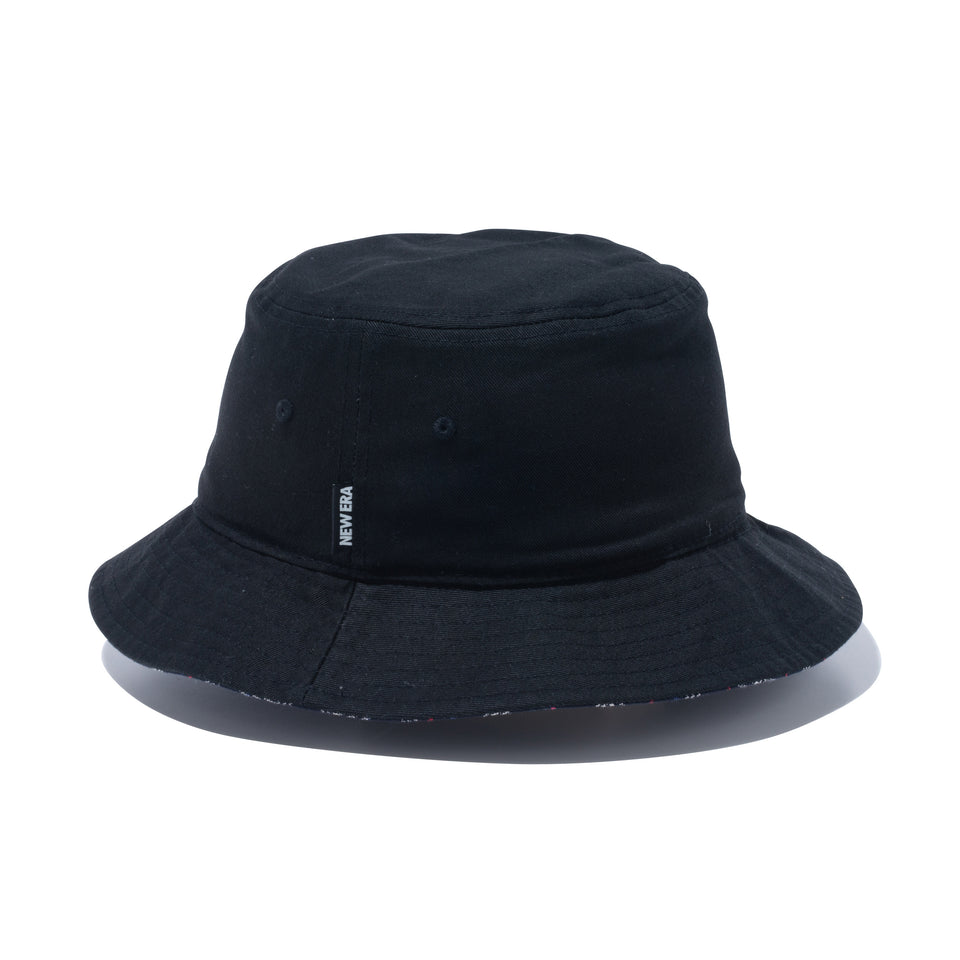 バケット01 リバーシブル BLACK LABEL FW23 ブラック / ブラックチェック
