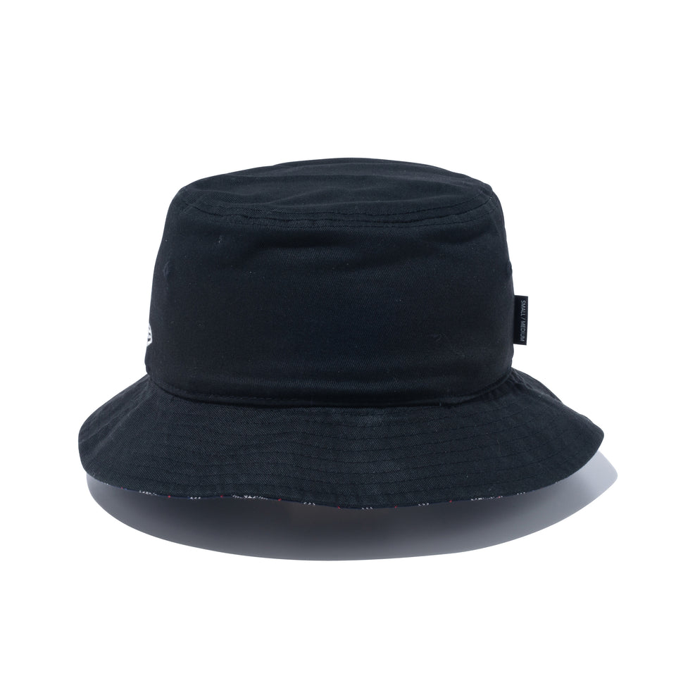 バケット01 リバーシブル BLACK LABEL FW23 ブラック / ブラックチェック