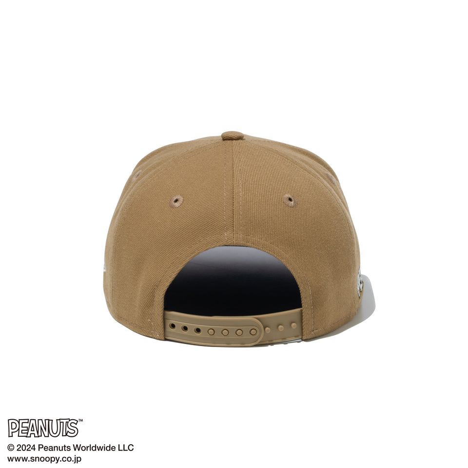 Youth 9FIFTY PEANUTS ピーナッツ スヌーピー クロームホワイト カーキ