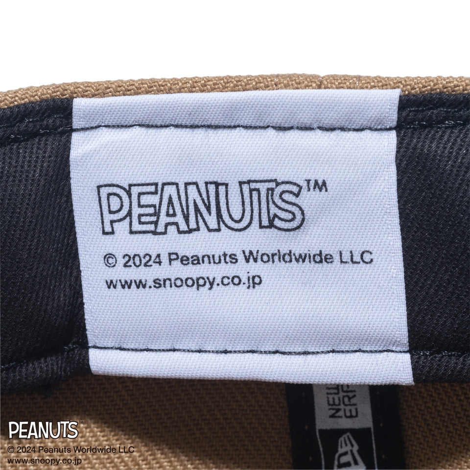 Youth 9FIFTY PEANUTS ピーナッツ スヌーピー クロームホワイト カーキ