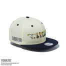 Youth 9FIFTY PEANUTS ピーナッツ フレンズ クロームホワイト ネイビーバイザー