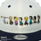 Youth 9FIFTY PEANUTS ピーナッツ フレンズ クロームホワイト ネイビーバイザー