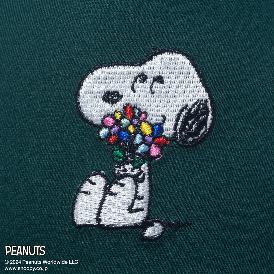 Youth 9FORTY A-Frame トラッカー PEANUTS ピーナッツ スヌーピー ダークグリーン