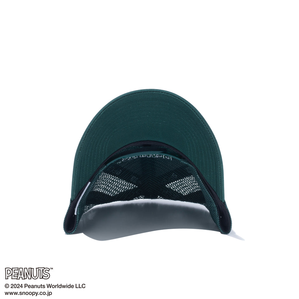 Youth 9FORTY A-Frame トラッカー PEANUTS ピーナッツ スヌーピー ダークグリーン