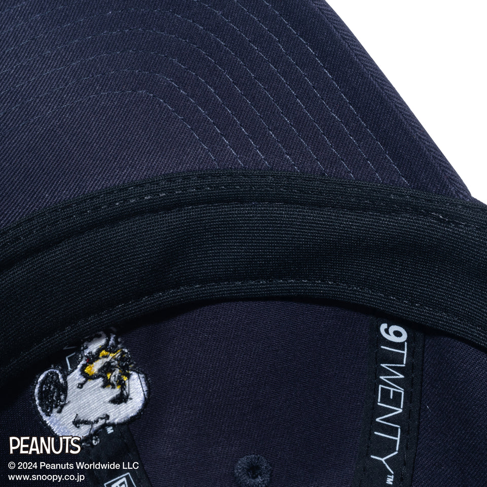 Youth 9TWENTY PEANUTS ピーナッツ スヌーピー ウッドストック ネイビー