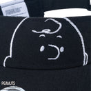 【ゴルフ】サンバイザー ロングバイザー PEANUTS ピーナッツ ブラック