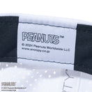 【ゴルフ】9FORTY PEANUTS ピーナッツ レーザーパフォーテッド ホワイト