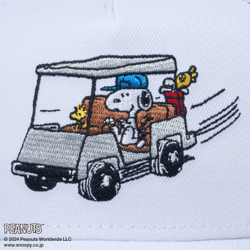 【ゴルフ】9FORTY A-Frame トラッカー On Par PEANUTS ピーナッツ ホワイト/グレー