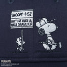 【ゴルフ】9TWENTY ロングバイザー PEANUTS ピーナッツ ネイビー