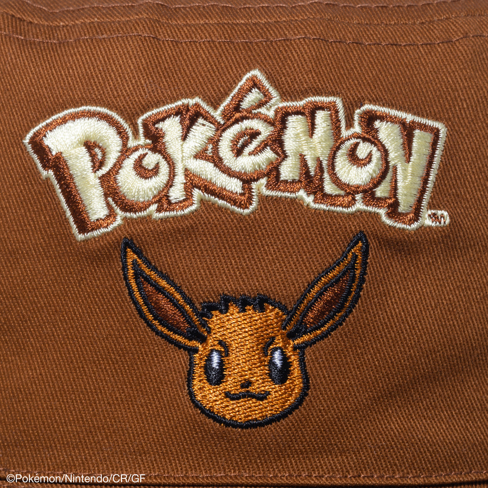 バケット01 リバーシブル Pokémon ポケモン イーブイ ブラック/ウォルナット
