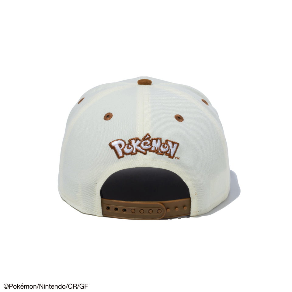 9FIFTY Pokémon ポケモン イーブイフレンズ クロームホワイト ブラウンバイザー