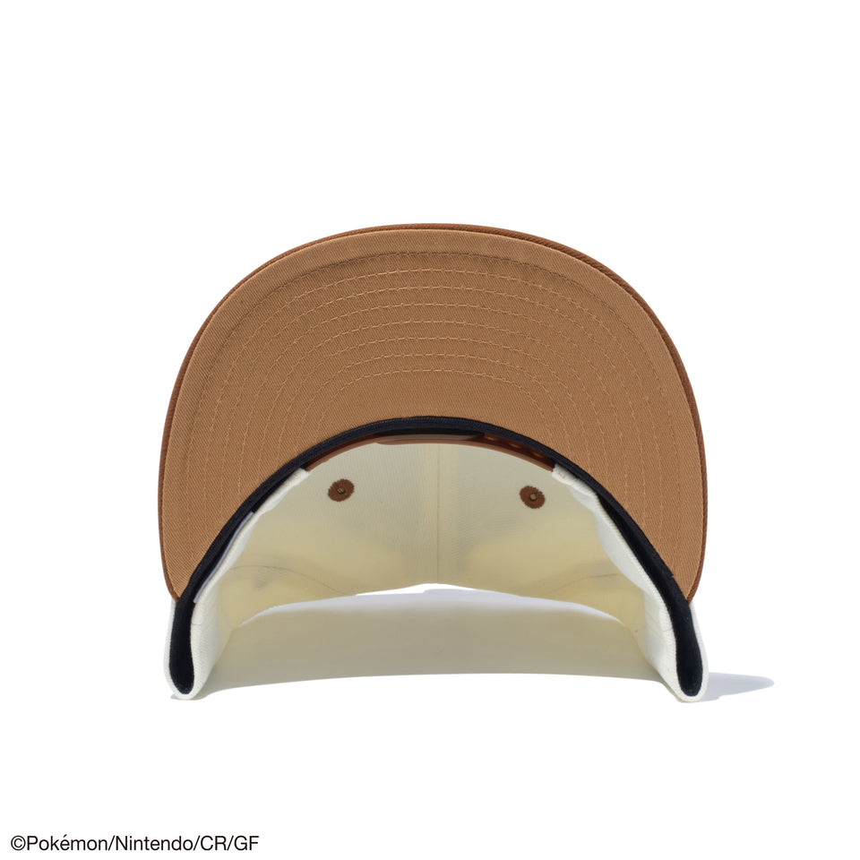 9FIFTY Pokémon ポケモン イーブイフレンズ クロームホワイト ブラウンバイザー