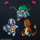 9FIFTY Pokémon ポケモン フシギダネ ヒトカゲ ゼニガメ ブラック