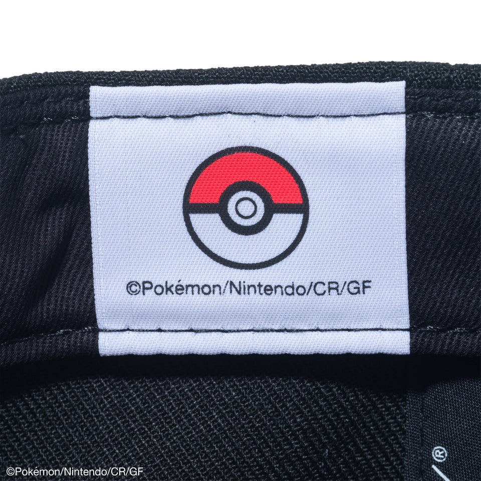 9FIFTY Pokémon ポケモン フシギダネ ヒトカゲ ゼニガメ ブラック