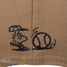 9FORTY PEANUTS ピーナッツ チャーリー・ブラウン ウッドストック 野球 カーキ