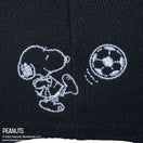 9FORTY PEANUTS ピーナッツ チャーリー・ブラウン スヌーピー サッカー ブラック